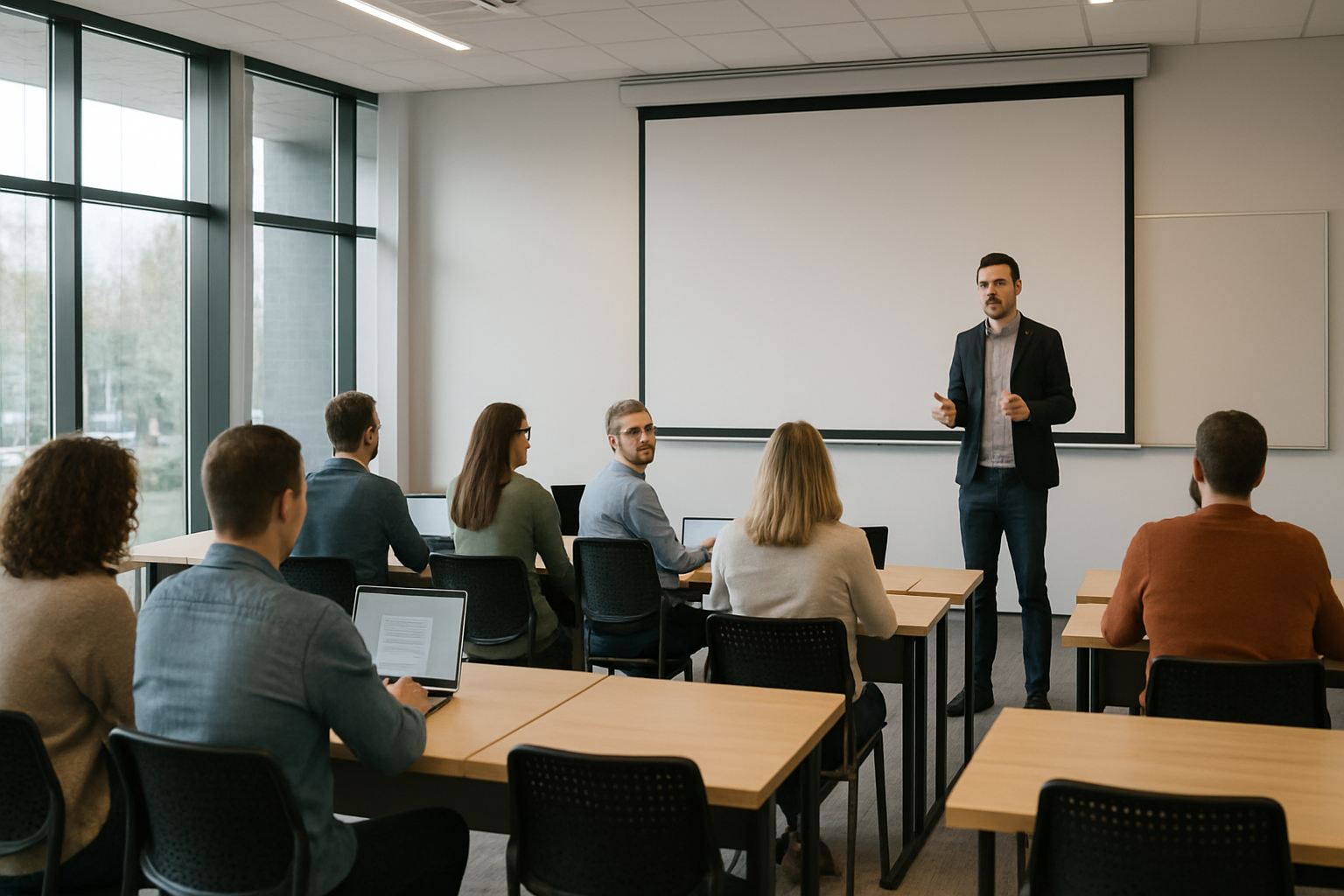Salle de formation pour stage de récupération de points à Houilles